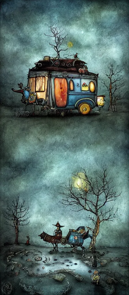 Image similar to a caravan by alexander jansson