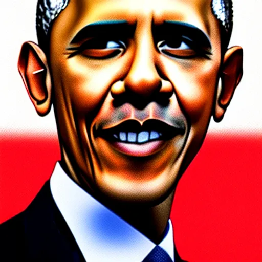 Image similar to Selfie photograph of Barack Obama, 8k,