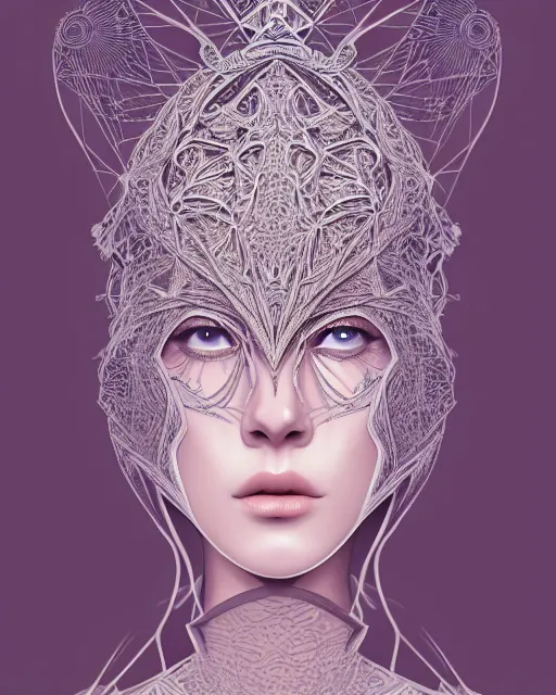 Prompt: you, intricate, elegant, highly detailed, symmetry, headpiece, digital painting, artstation concept art smooth sharp focus, illustration