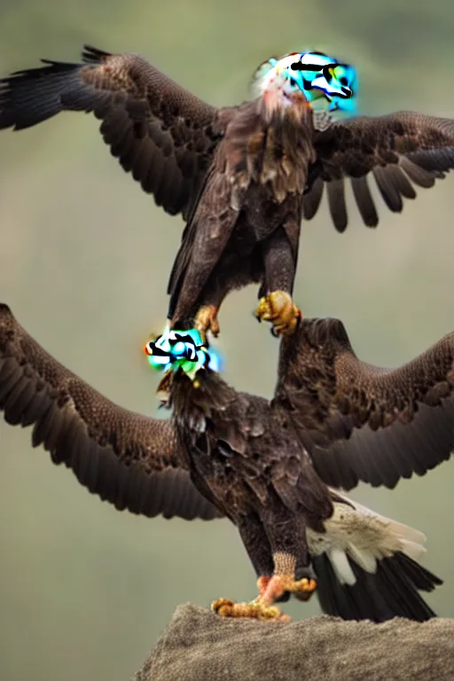 Image similar to eagle eat snake, in savannah, winning pulitzer award winning, captured by nikon d 8 5 0, bokeh, dynamic composition, and daniel berehulak and adnan abidi and preston gannaway, matt rainey, stephanie welsh, kyochi sawada