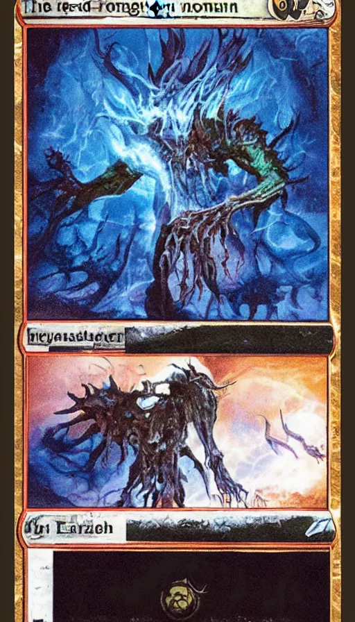 Image similar to The end of an organism, from Magic the gathering