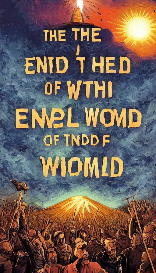 Image similar to the end of the world, by burns jim