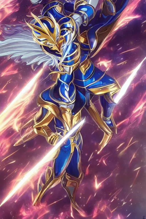 Image similar to 2 0 2 2 knights of the zodiac saint seiya battle for sanctuary hero suit armor comics mask minimalist verytoon nautiljon animes toei animation namco bandai, art by artgerm and greg rutkowski and magali villeneuve