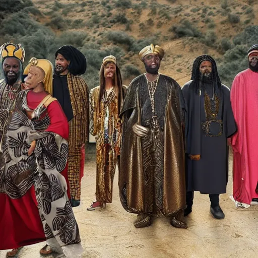 Prompt: Mansa Musa in Schitt’s Creek