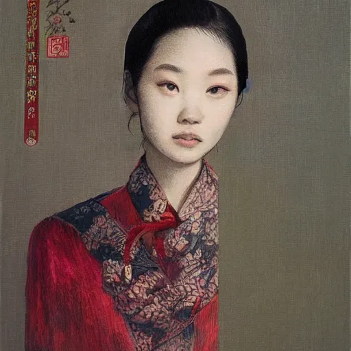 Image similar to artwork by Chao Teng Zhao