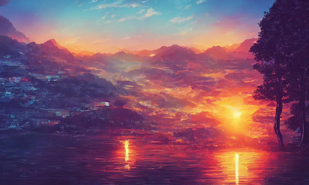 Image similar to alena aenami artworks in 4 k