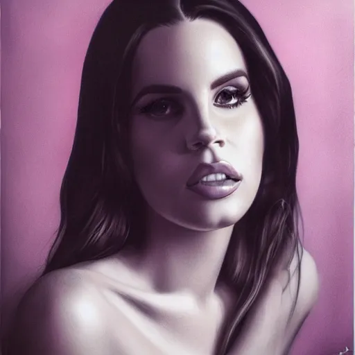 Image similar to Lana del rey portrait, photorealistic, studio