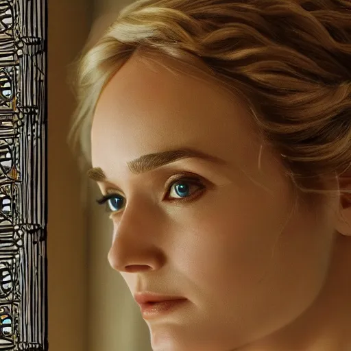 Prompt: fatally dreamlike beautiful face helen of Troy/Diane Kruger, dynamic lighting, cinematic, establishing shot, extremely high detail, shining, photo realistic, cinematic lighting, intricate line drawings, 8k resolution