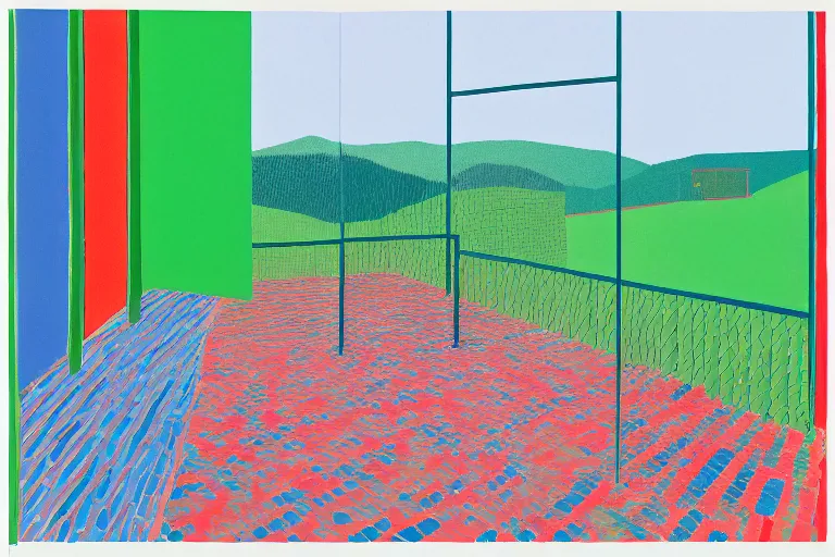 Prompt: Inaccessible Views by David Hockney, Andy Shaw, 1988, exhibition catalog