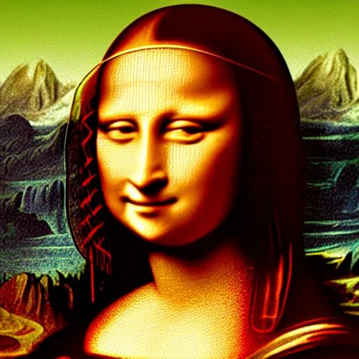 the mona lisa wearing sunglasses, vaporwave, 4 k | Stable Diffusion