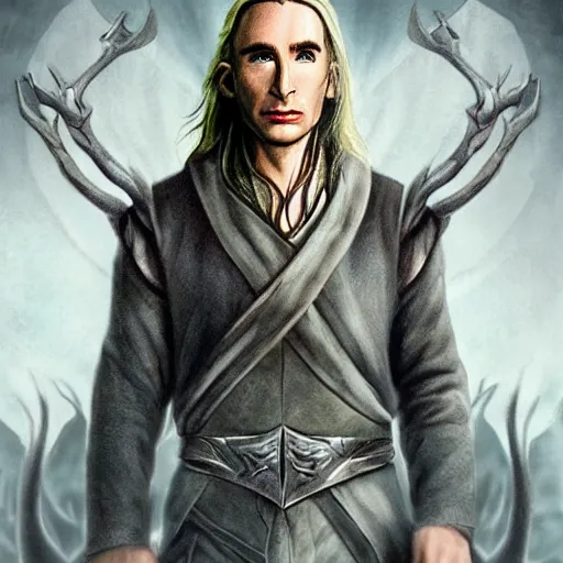 Image similar to fanart of Harrison ford as thranduil