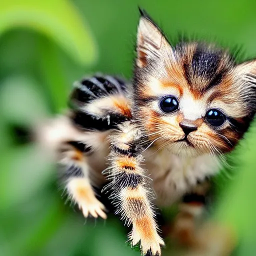 Image similar to photo of a bee that looks like a kitten