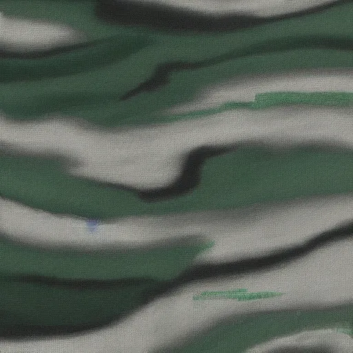 Prompt: 4 k image of matte oil painting modernist black green grey and white