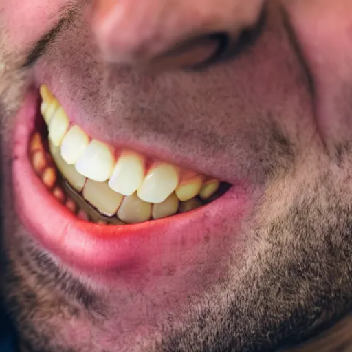 Image similar to man covered in teeth