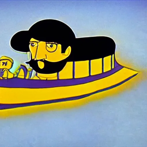 Image similar to beatles yellow submarine music video