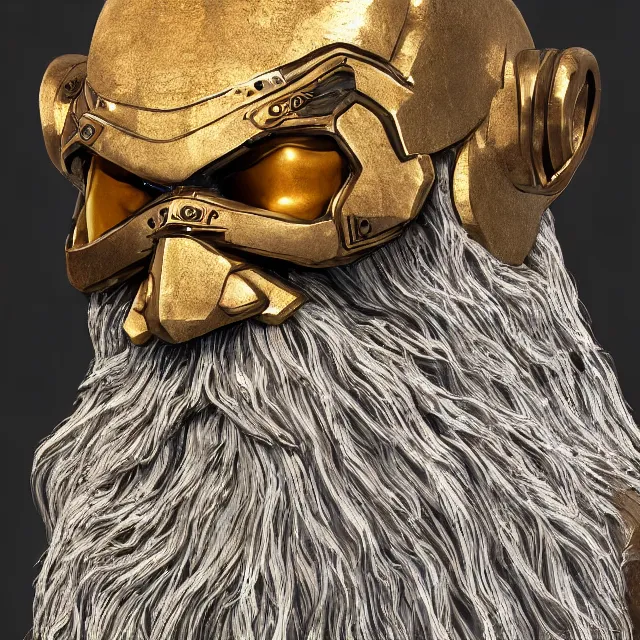 Prompt: highly detailed 3 d model of cybertronic beard man, studio light directed gaze finely detailed model, perfectly symmetrical face, centered, digital painting, artstation, trending on pixiv fanbox concept art, smooth background, sharp focus, illustration, golden ratio,