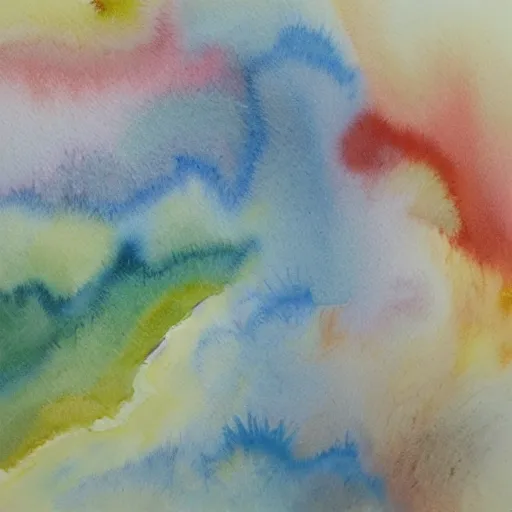 Prompt: watercolour abstracts by elizabeth holmes