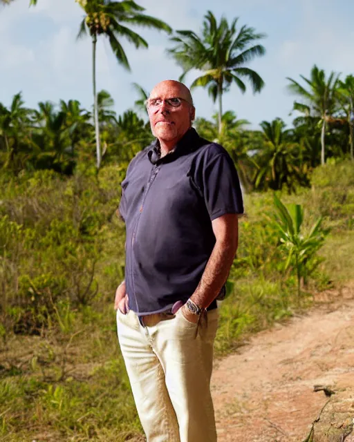 Image similar to a portrait photo of don goldner, director in dominican republic, by curtis emard