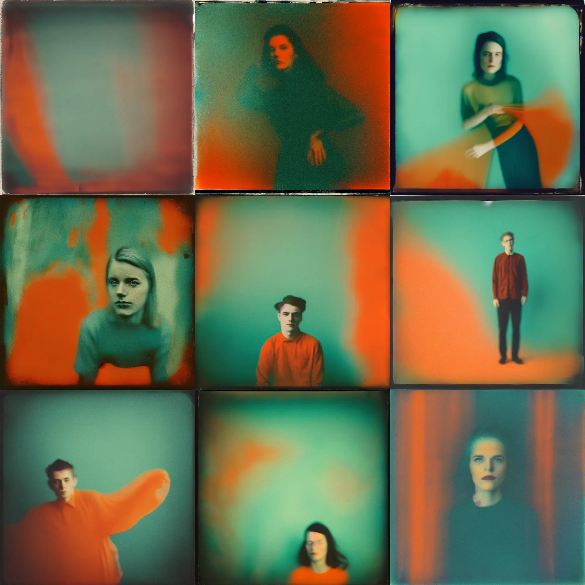 Image similar to kodak portra 4 0 0, wetplate, motion blur, portrait photo of a backdrop, coloured in teal and orange, by britt marling