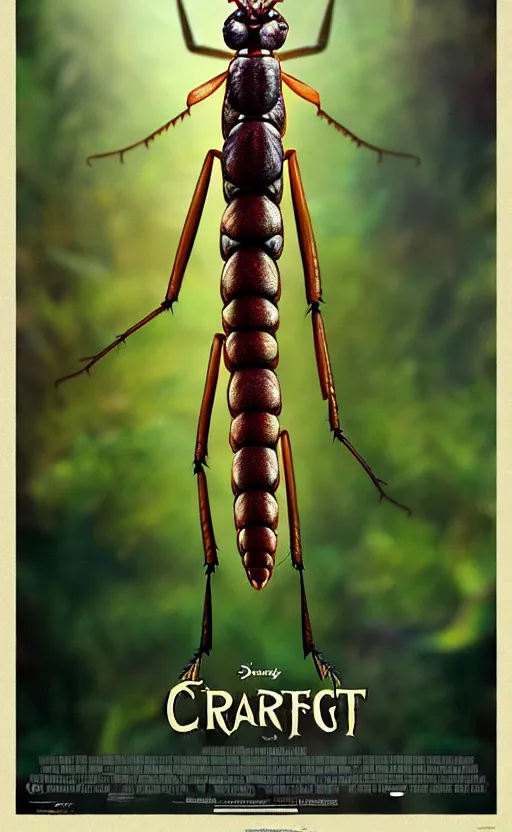 Image similar to exquisite imaginative creature poster art, like a bug, like a mantis, movie art, by lucusfilm, weta studio, 8 k, denoised, music poster