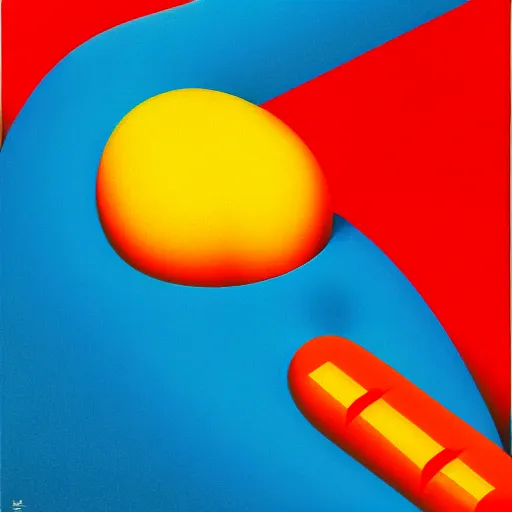 Image similar to atomic bomb by shusei nagaoka, kaws, david rudnick, airbrush on canvas, pastell colours, cell shaded, 8 k