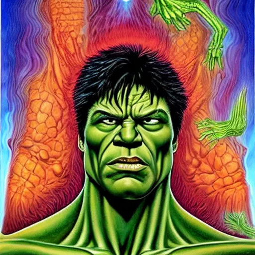 growing yoga - Dr. Hulk - Paintings & Prints, Sports & Hobbies, Other  Sports & Hobbies - ArtPal