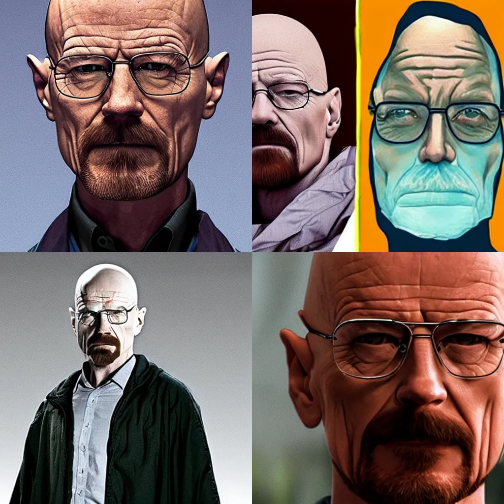Prompt: Walter White as a woman