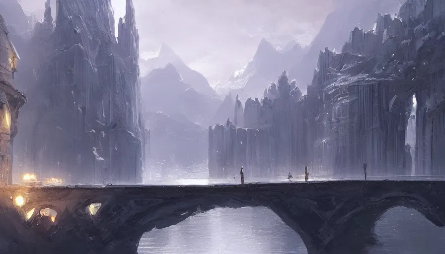 Image similar to concept art by raphael lacoste