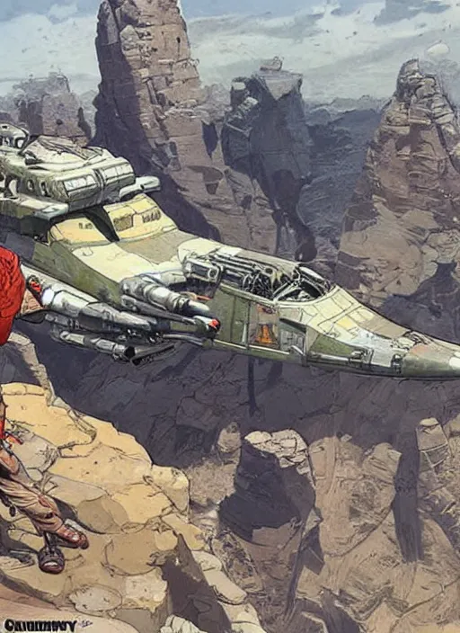 Image similar to apex legends eisenhower. concept art by james gurney and mœbius.