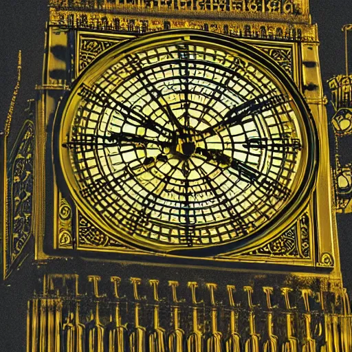 Prompt: macro photo of big ben superimposed on seabed deep underwater, shot on gopro9, moody lighting, 8k, very very very highly detailed, hyper realistic realistic