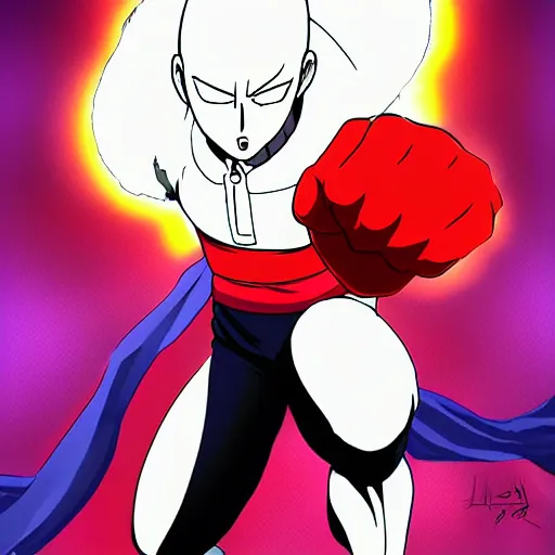 cosmic garou from one punch man, cosmic garou,, Stable Diffusion