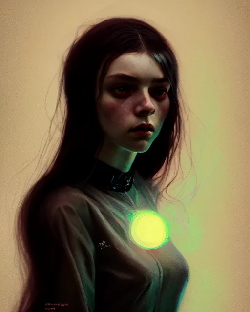 Image similar to young glitched woman, full body portrait, beautiful girl, dark, highkey, realistic, serov, surikov, vasnetsov, repin, kramskoi, uplight, insanely detailed, charlie bowater, tom bagshaw, octane rendered,, 8 k, unreal engine, illustration, trending on artstation, masterpiece