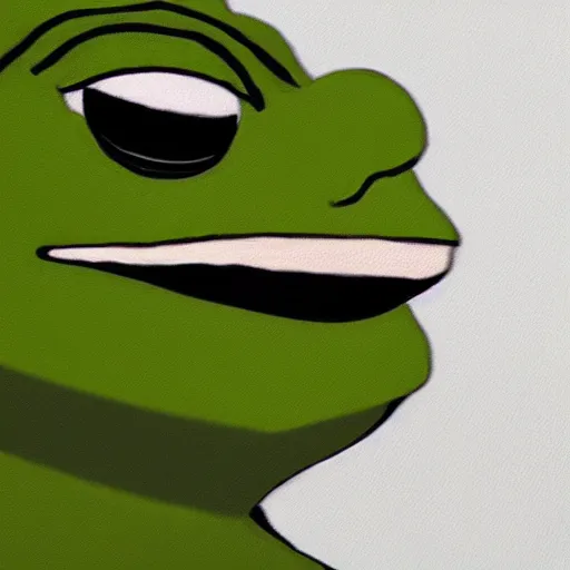 sad meme face frog