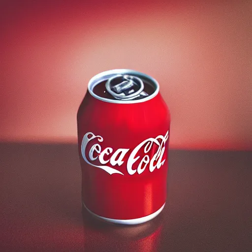 Image similar to “ photograph of a coca - cola funko pop, funko pop of coca - cola can, product photography ”