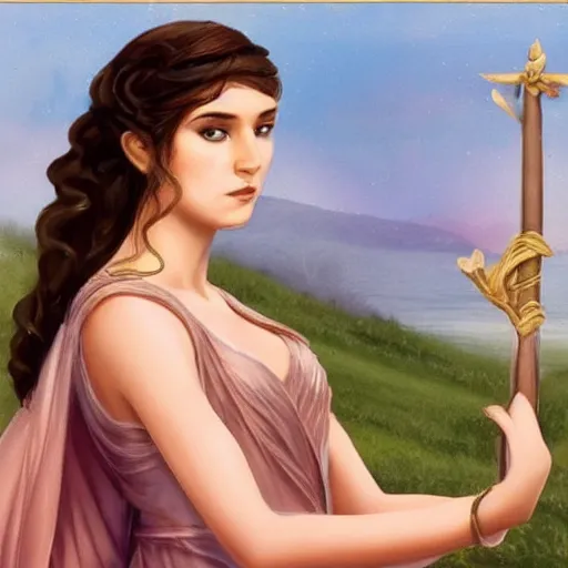 Image similar to greek goddess