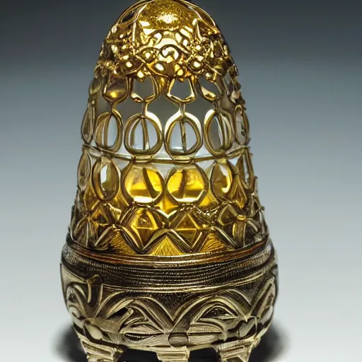 Image similar to intricate faberge egg