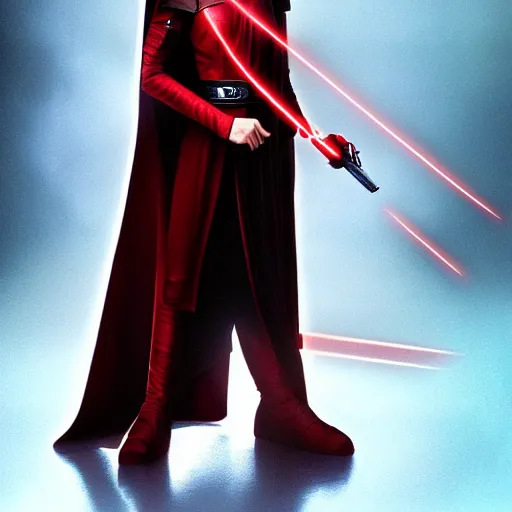 Prompt: amidala as a sith lord