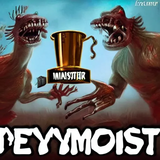 Image similar to trophy monster