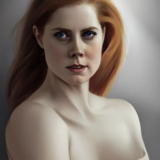 Prompt: Amy Adams showing her ring on correct female finger and a thumb, realistic, digital painting, portrait, elegant, cinematic lighting, mysterious, highly detailed, artstation, concept art, illustration, smooth, sharp focus, editor's pickup, trending on artstation, trending on deviantart, alphonse mucha, WLOP