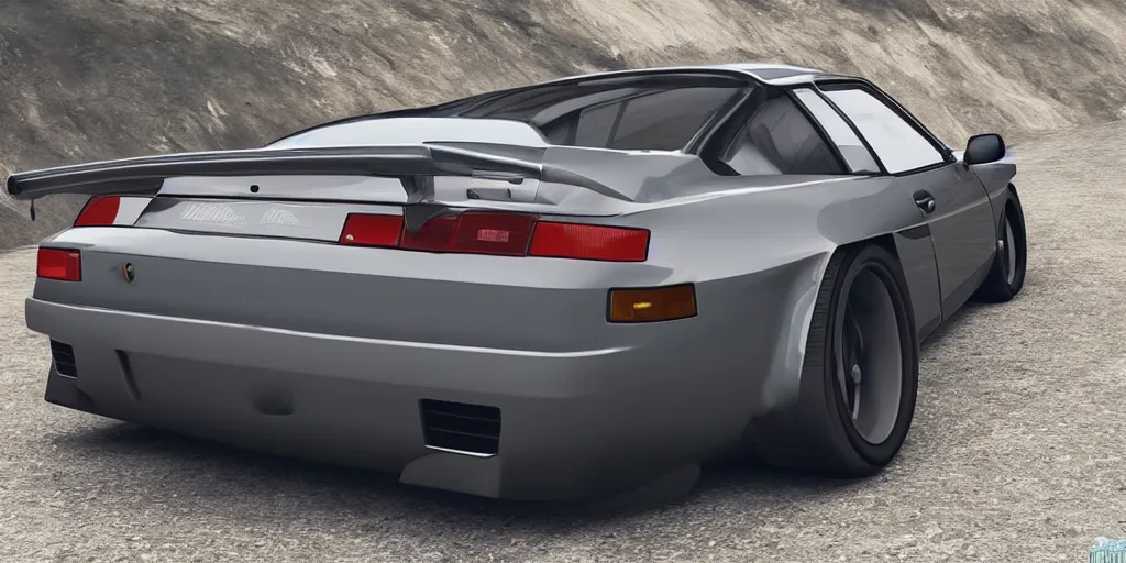 Image similar to “2022 Porsche 944, 4K, ultra realistic”