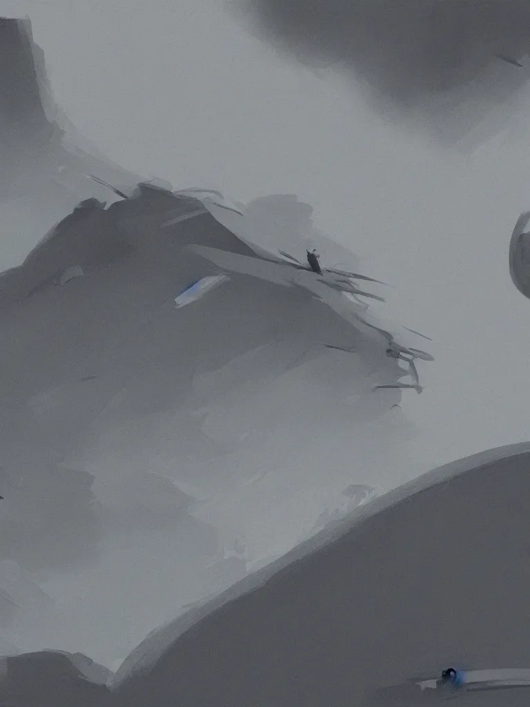 Image similar to grey by Disney Concept Artists, blunt borders, rule of thirds