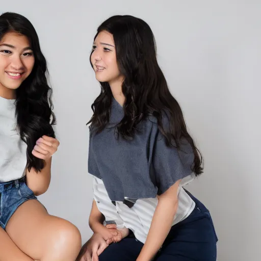 Prompt: Gen z photoshoot, ecommerce style, studio lighting