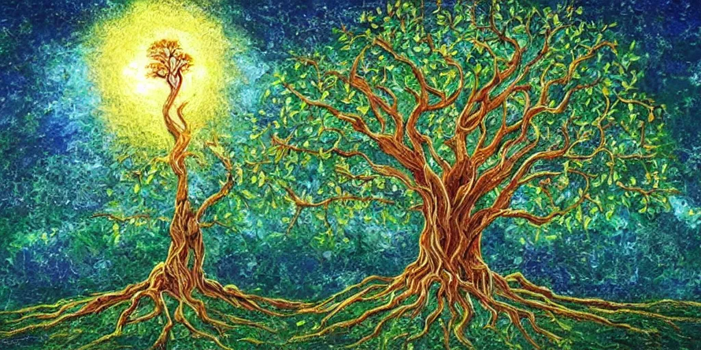 Prompt: the tree of life, masterpiece