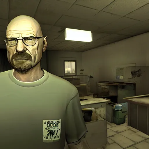 Image similar to Walter White in left 4 dead