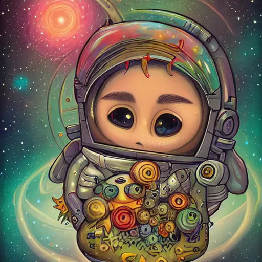 Prompt: Liminal space in outer space by Tim Shumate