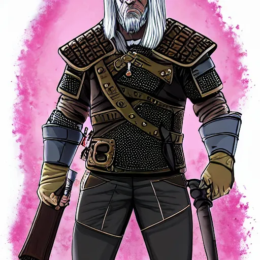 Image similar to geralt of rivia dragonfruit