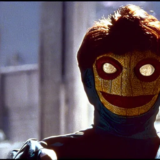 Image similar to tom Holland as The mask (1994)