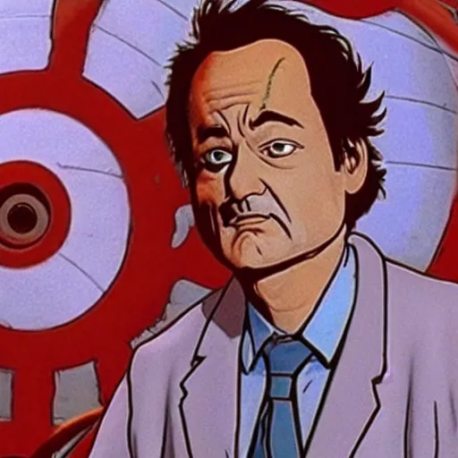 Image similar to bill murray in akira