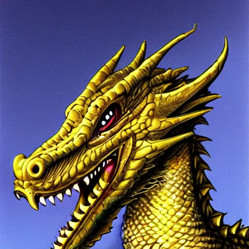 Prompt: A extremely highly detailed majestic hi-res beautiful, highly detailed portrait of a dragon in the style of 1960's Walt Disney animations