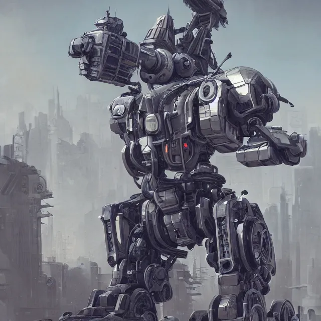 Image similar to greeble, mech kitbash, intricate mechanic, modern technology, gritty, cgsociety